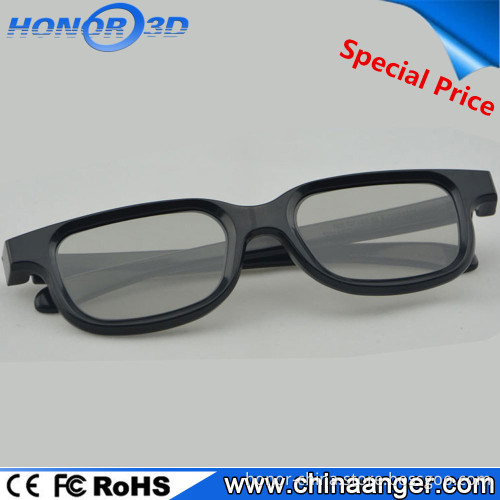 The most popular 3d glasses china price wholesale circular polarized 3d glasses